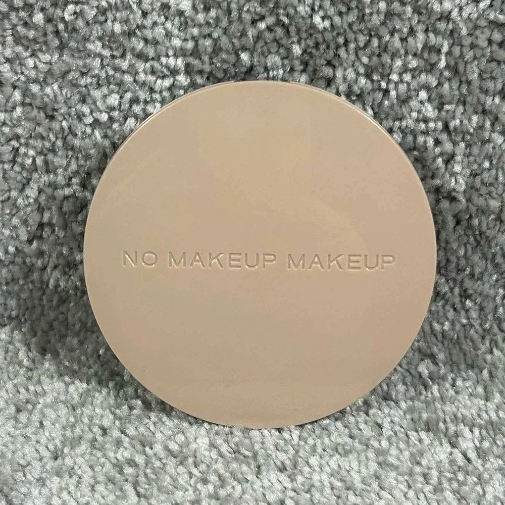 No Makeup Makeup Face Powder Light Natural Finish Compact Mirror 0.2oz